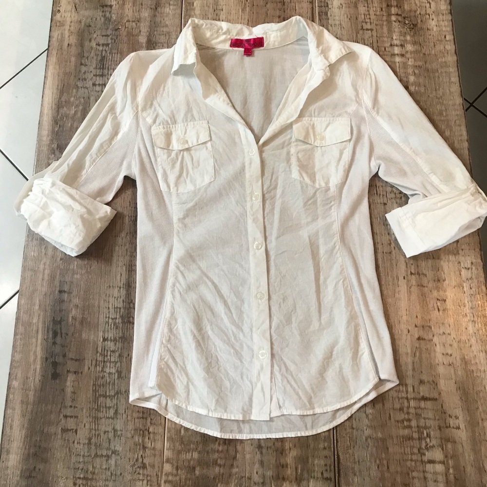 White button up